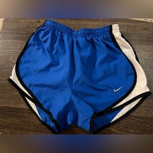 Nike Blue Running Shorts with Black Trim